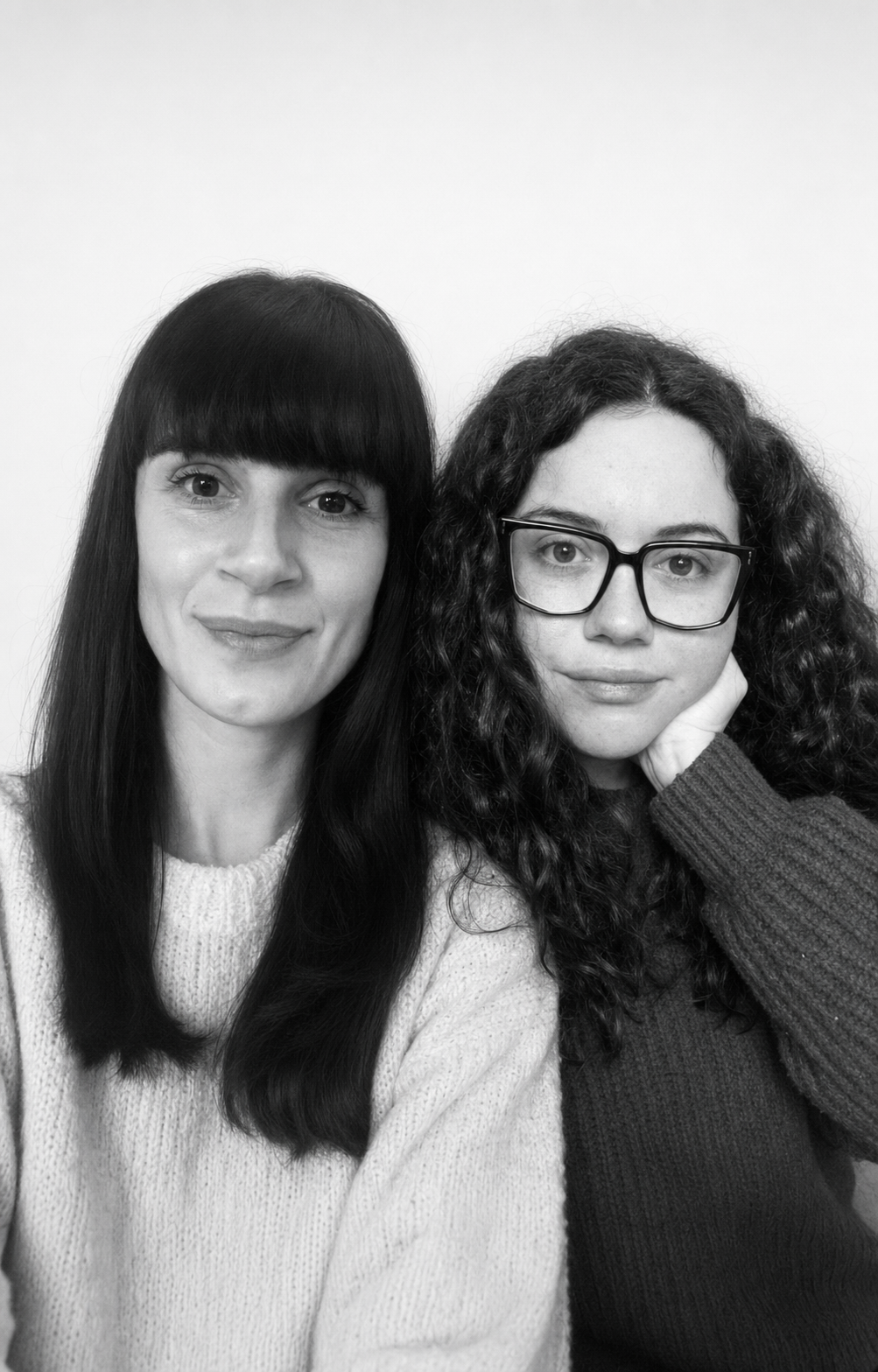 Ludovica Rosati e Carolina Zaninotto, docenti del laboratorio IMMAGINA